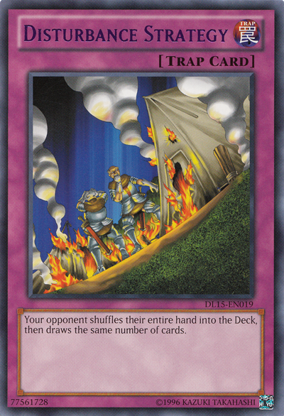 Disturbance Strategy (Purple) [DL15-EN019] Rare | Dragon's Lair Comics and Fantasy Houston TX