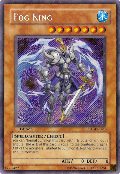 Fog King [LODT-EN098] Secret Rare | Dragon's Lair Comics and Fantasy Houston TX
