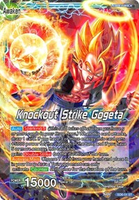Gogeta // Knockout Strike Gogeta (2018 Big Card Pack) (SD6-01) [Promotion Cards] | Dragon's Lair Comics and Fantasy Houston TX