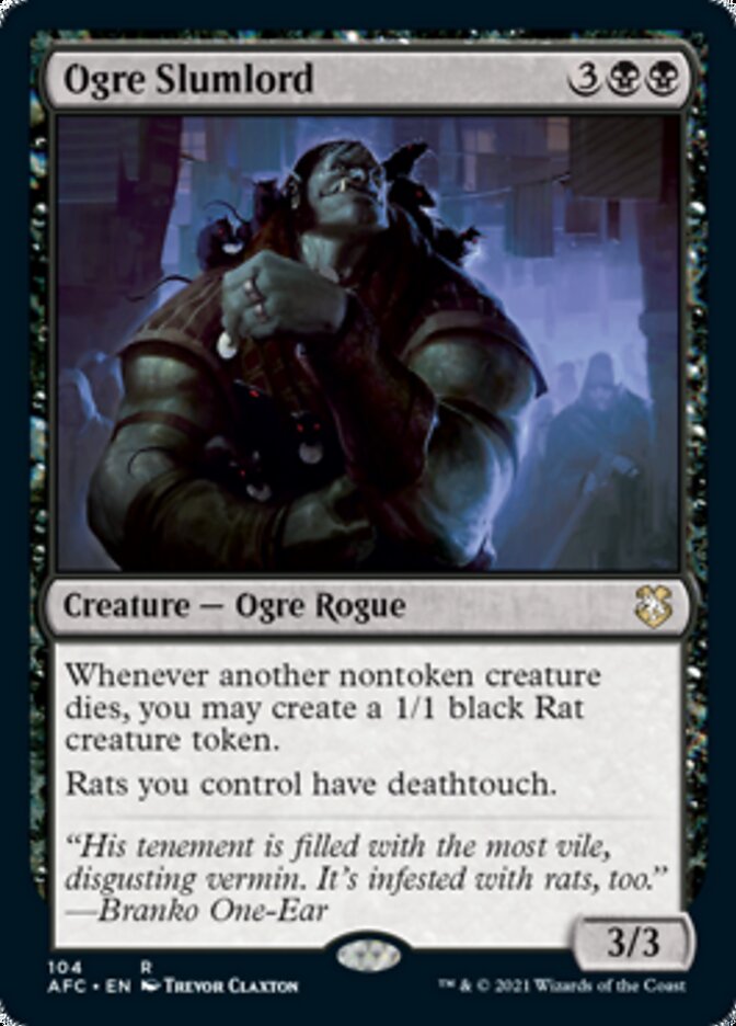 Ogre Slumlord [Dungeons & Dragons: Adventures in the Forgotten Realms Commander] | Dragon's Lair Comics and Fantasy Houston TX