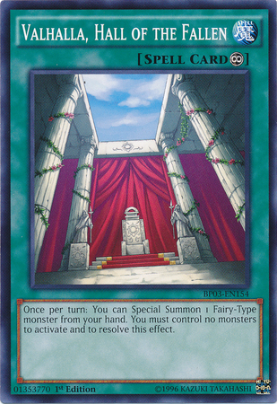 Valhalla, Hall of the Fallen [BP03-EN154] Common | Dragon's Lair Comics and Fantasy Houston TX