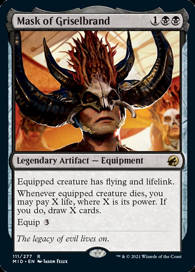 Mask of Griselbrand [Innistrad: Midnight Hunt] | Dragon's Lair Comics and Fantasy Houston TX