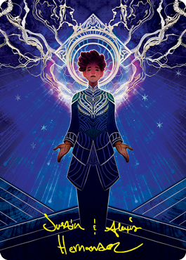 Brainstorm Art Card (Gold-Stamped Signature) [Strixhaven: School of Mages Art Series] | Dragon's Lair Comics and Fantasy Houston TX
