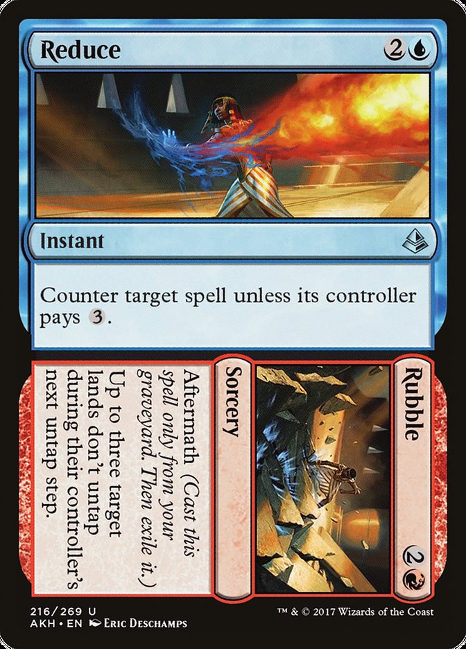 Reduce // Rubble [Amonkhet] | Dragon's Lair Comics and Fantasy Houston TX