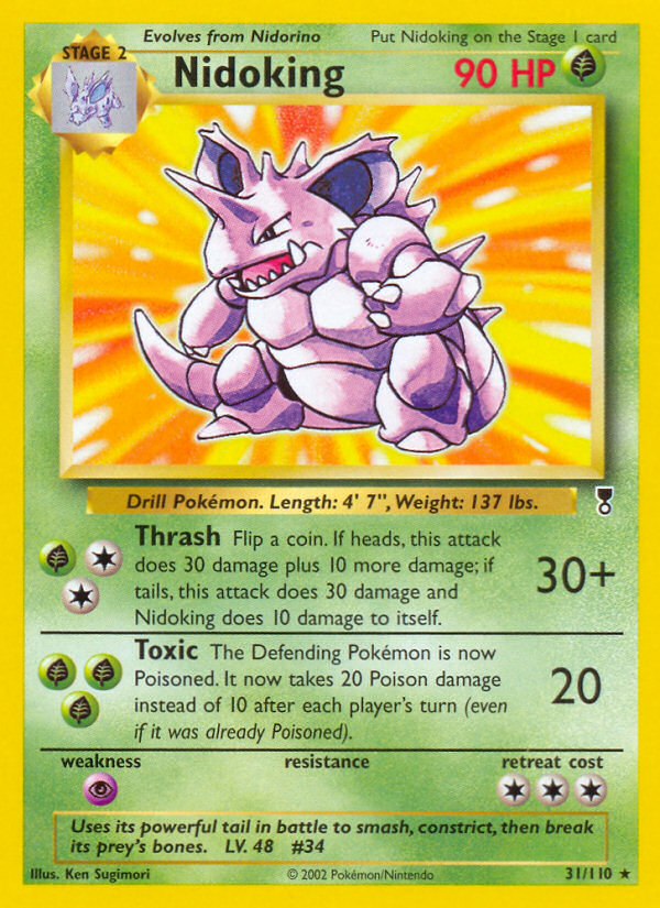 Nidoking (31/110) [Legendary Collection] | Dragon's Lair Comics and Fantasy Houston TX