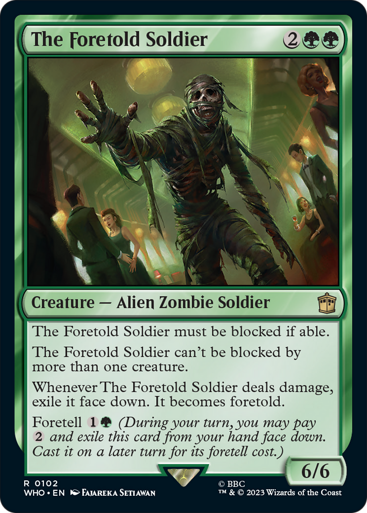 The Foretold Soldier [Doctor Who] | Dragon's Lair Comics and Fantasy Houston TX