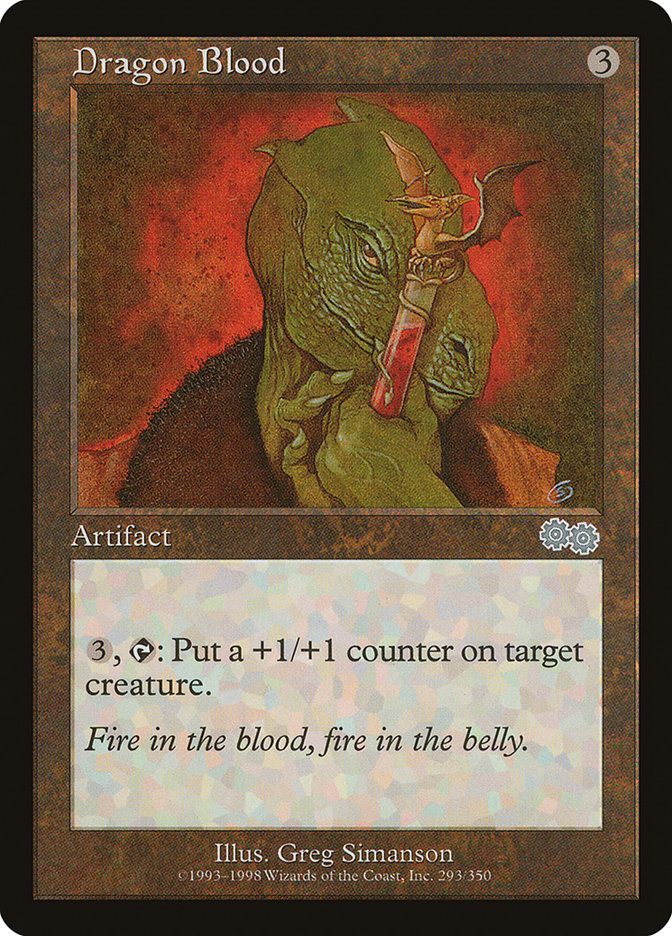 Dragon Blood [Urza's Saga] | Dragon's Lair Comics and Fantasy Houston TX
