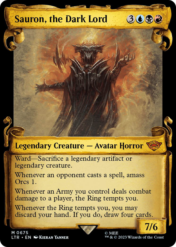 Sauron, the Dark Lord [The Lord of the Rings: Tales of Middle-Earth Showcase Scrolls] | Dragon's Lair Comics and Fantasy Houston TX