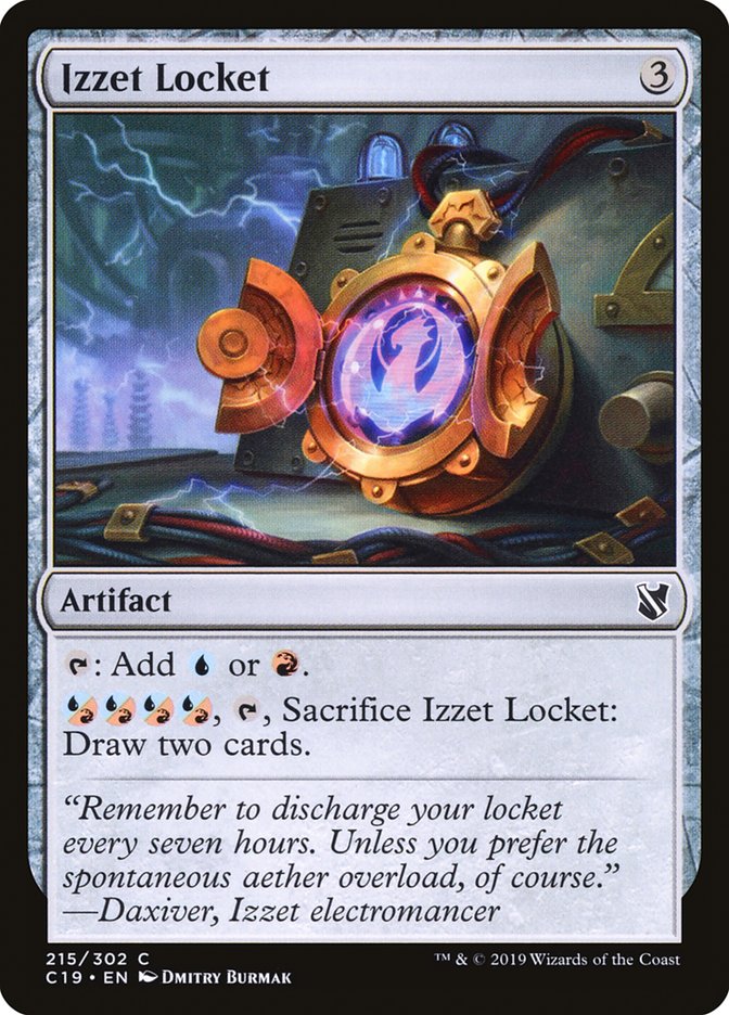 Izzet Locket [Commander 2019] | Dragon's Lair Comics and Fantasy Houston TX