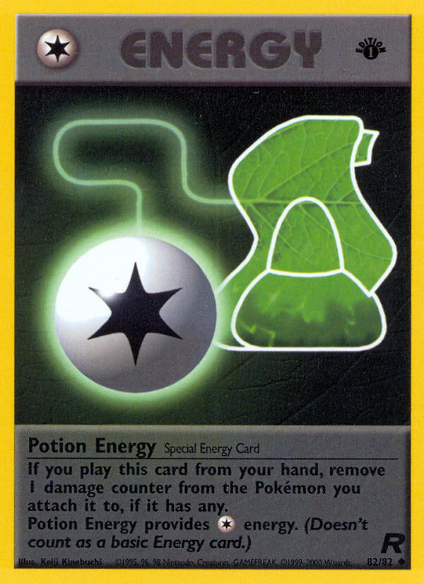 Potion Energy (82/82) [Team Rocket 1st Edition] | Dragon's Lair Comics and Fantasy Houston TX