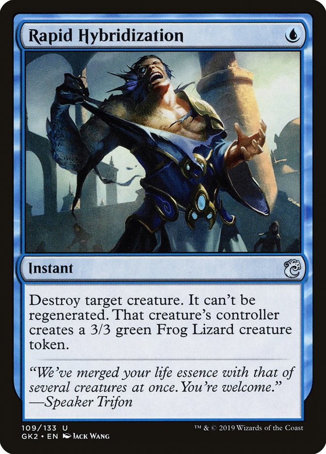 Rapid Hybridization [Ravnica Allegiance Guild Kit] | Dragon's Lair Comics and Fantasy Houston TX