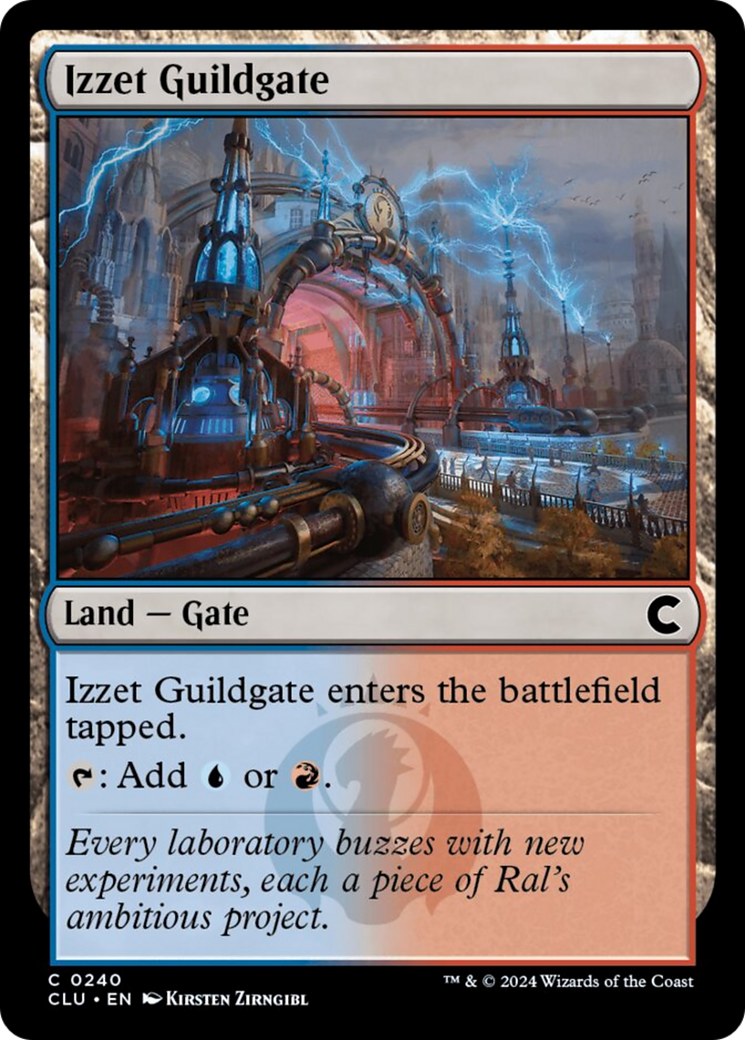 Izzet Guildgate [Ravnica: Clue Edition] | Dragon's Lair Comics and Fantasy Houston TX