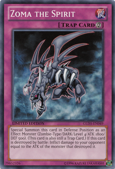 Zoma the Spirit [GLD5-EN049] Common | Dragon's Lair Comics and Fantasy Houston TX