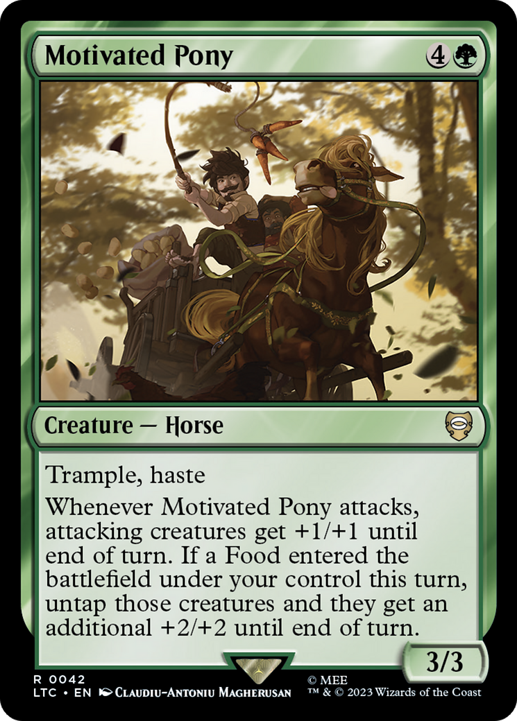 Motivated Pony [The Lord of the Rings: Tales of Middle-Earth Commander] | Dragon's Lair Comics and Fantasy Houston TX