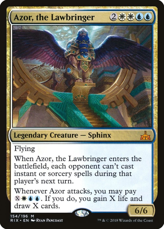Azor, the Lawbringer [Rivals of Ixalan] | Dragon's Lair Comics and Fantasy Houston TX