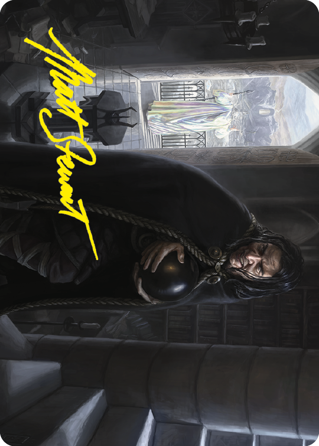 Grima, Saruman's Footman Art Card (Gold-Stamped Signature) [The Lord of the Rings: Tales of Middle-earth Art Series] | Dragon's Lair Comics and Fantasy Houston TX