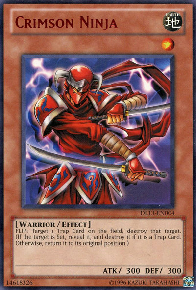 Crimson Ninja (Red) [DL13-EN004] Rare | Dragon's Lair Comics and Fantasy Houston TX