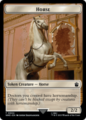Horse // Treasure (0028) Double-Sided Token [Doctor Who Tokens] | Dragon's Lair Comics and Fantasy Houston TX