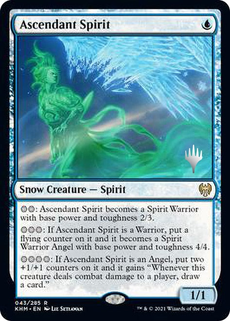 Ascendant Spirit (Promo Pack) [Kaldheim Promos] | Dragon's Lair Comics and Fantasy Houston TX