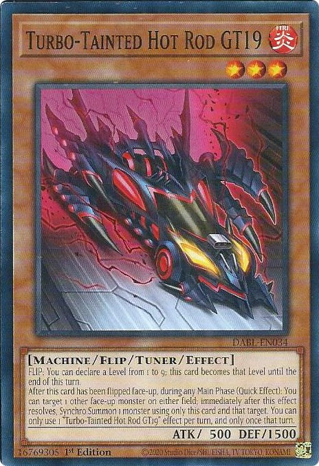 Turbo-Tainted Hot Rod GT19 [DABL-EN034] Common | Dragon's Lair Comics and Fantasy Houston TX