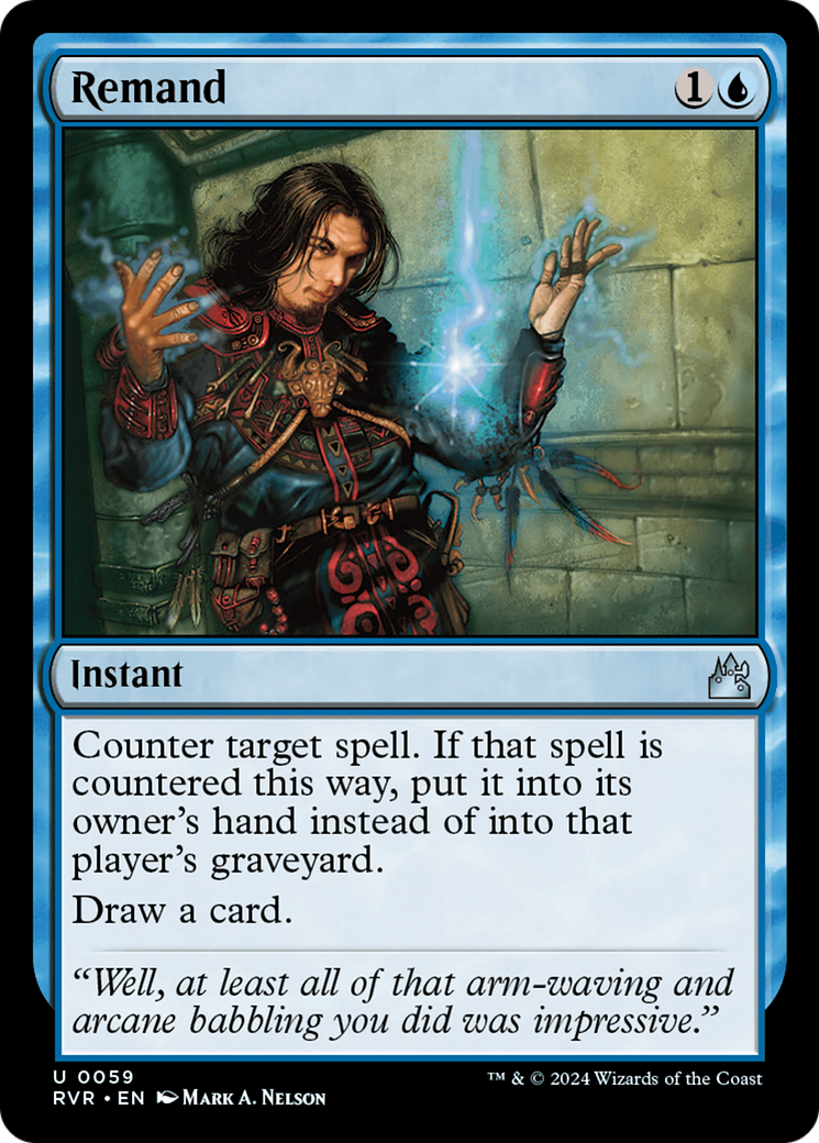 Remand [Ravnica Remastered] | Dragon's Lair Comics and Fantasy Houston TX