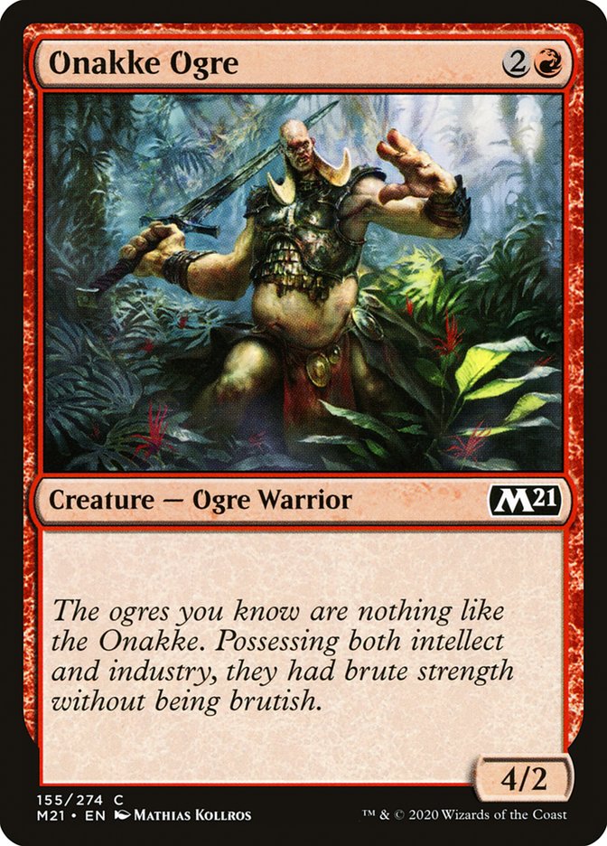 Onakke Ogre [Core Set 2021] | Dragon's Lair Comics and Fantasy Houston TX