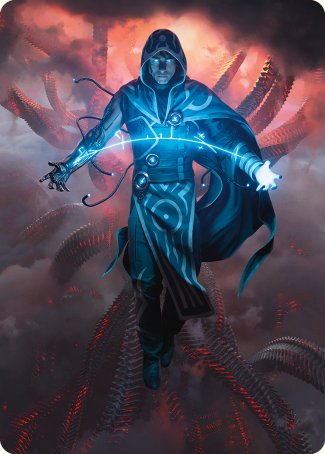 Jace, the Perfected Mind Art Card [Phyrexia: All Will Be One Art Series] | Dragon's Lair Comics and Fantasy Houston TX