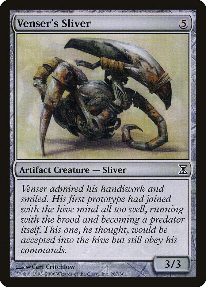 Venser's Sliver [Time Spiral] | Dragon's Lair Comics and Fantasy Houston TX