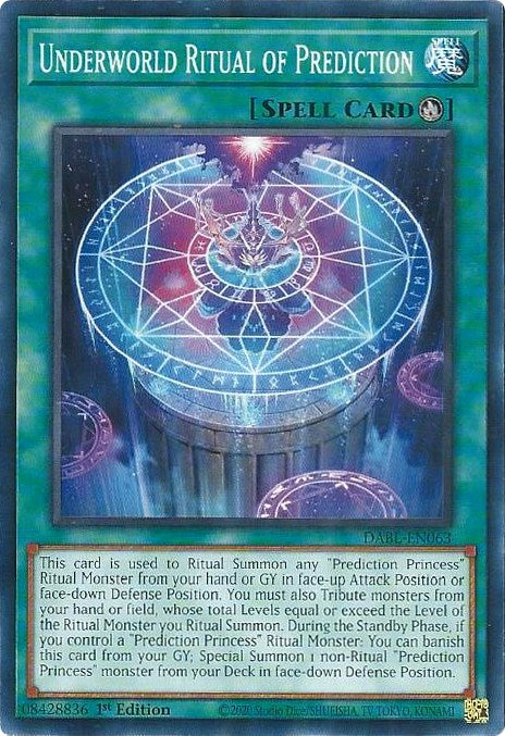 Underworld Ritual of Prediction [DABL-EN063] Common | Dragon's Lair Comics and Fantasy Houston TX
