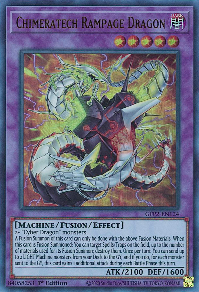 Chimeratech Rampage Dragon [GFP2-EN124] Ultra Rare | Dragon's Lair Comics and Fantasy Houston TX