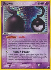 Unown (?) (?/28) [EX: Unseen Forces] | Dragon's Lair Comics and Fantasy Houston TX