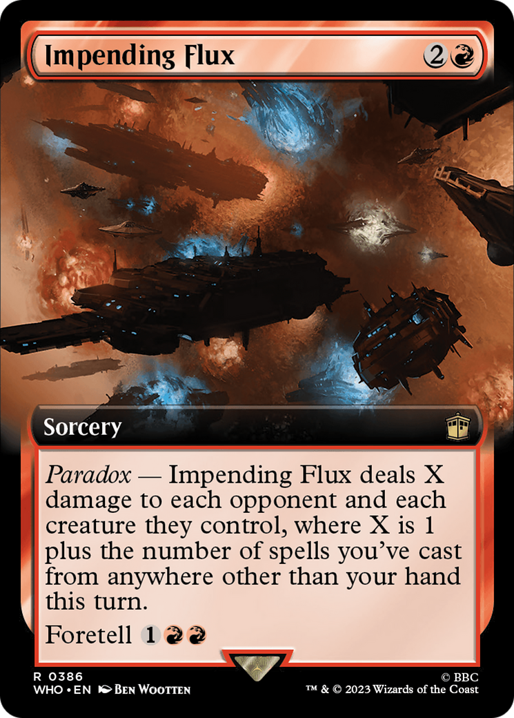Impending Flux (Extended Art) [Doctor Who] | Dragon's Lair Comics and Fantasy Houston TX