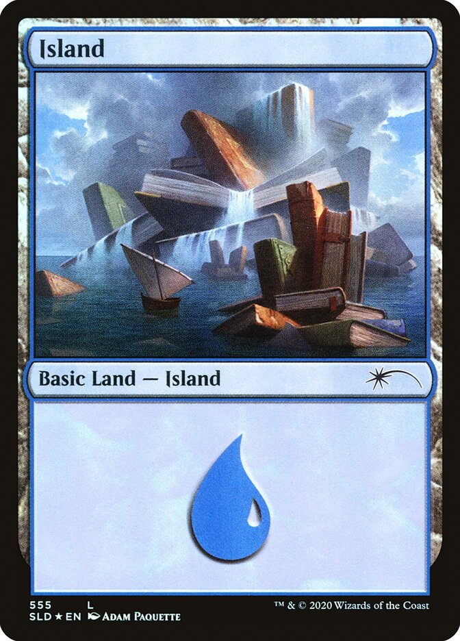 Island (Well Read) (555) [Secret Lair Drop Promos] | Dragon's Lair Comics and Fantasy Houston TX