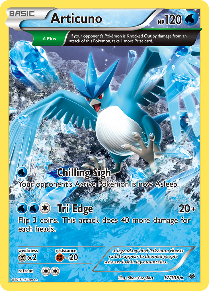 Articuno (17/108) [XY: Roaring Skies] | Dragon's Lair Comics and Fantasy Houston TX