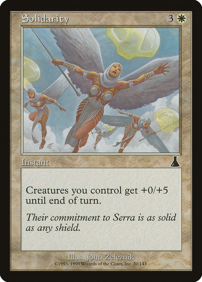 Solidarity [Urza's Destiny] | Dragon's Lair Comics and Fantasy Houston TX