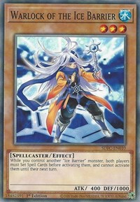 Warlock of the Ice Barrier [SDFC-EN010] Common | Dragon's Lair Comics and Fantasy Houston TX