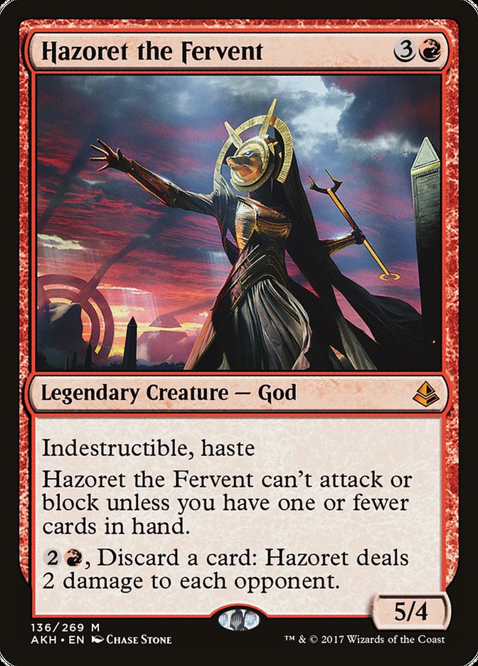 Hazoret the Fervent [Amonkhet] | Dragon's Lair Comics and Fantasy Houston TX