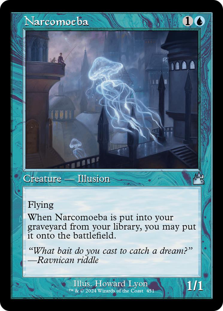 Narcomoeba (Retro Frame) [Ravnica Remastered] | Dragon's Lair Comics and Fantasy Houston TX