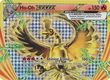 Ho-Oh BREAK (XY154) (Jumbo Card) [XY: Black Star Promos] | Dragon's Lair Comics and Fantasy Houston TX