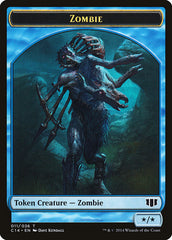 Ape // Zombie (011/036) Double-Sided Token [Commander 2014 Tokens] | Dragon's Lair Comics and Fantasy Houston TX