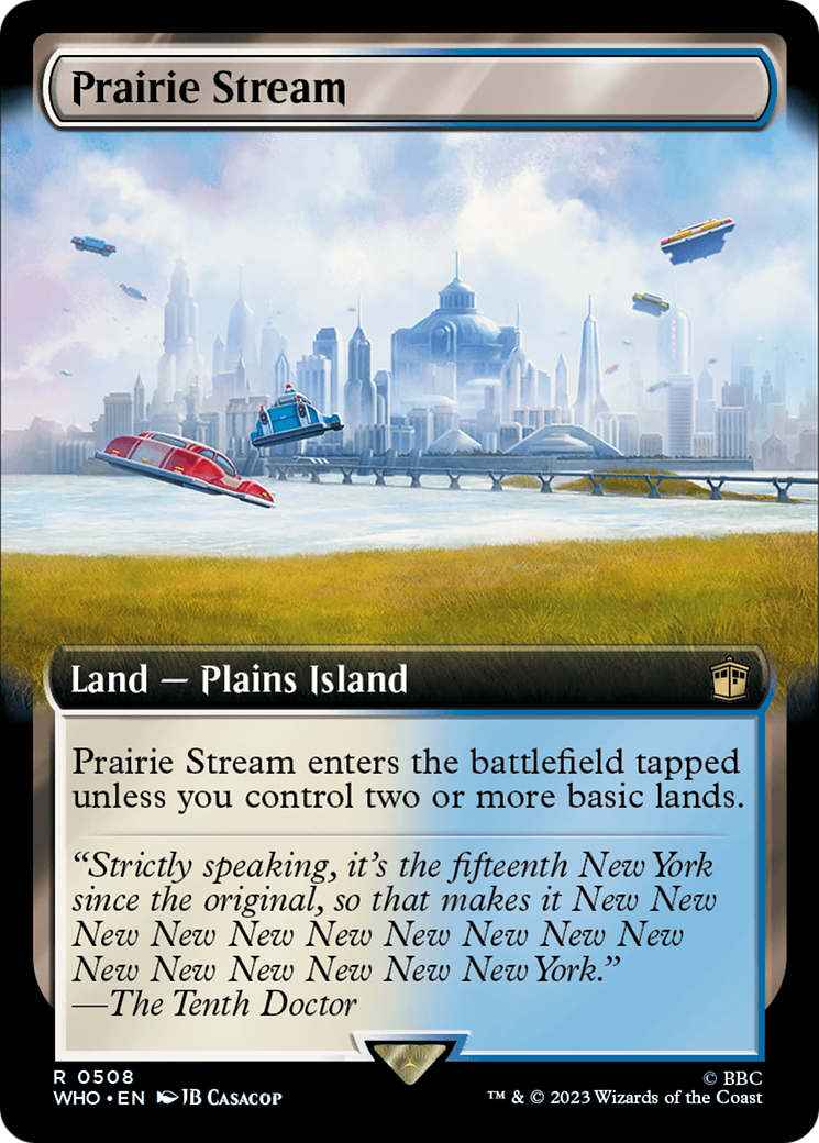 Prairie Stream (Extended Art) [Doctor Who] | Dragon's Lair Comics and Fantasy Houston TX