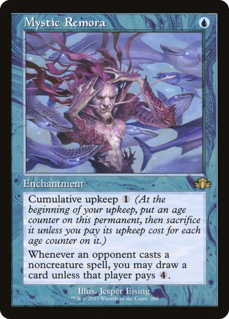 Mystic Remora (Retro) [Dominaria Remastered] | Dragon's Lair Comics and Fantasy Houston TX