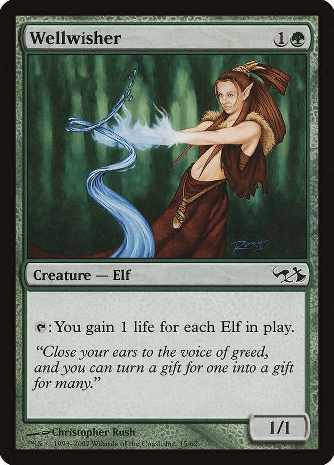 Wellwisher [Duel Decks: Elves vs. Goblins] | Dragon's Lair Comics and Fantasy Houston TX