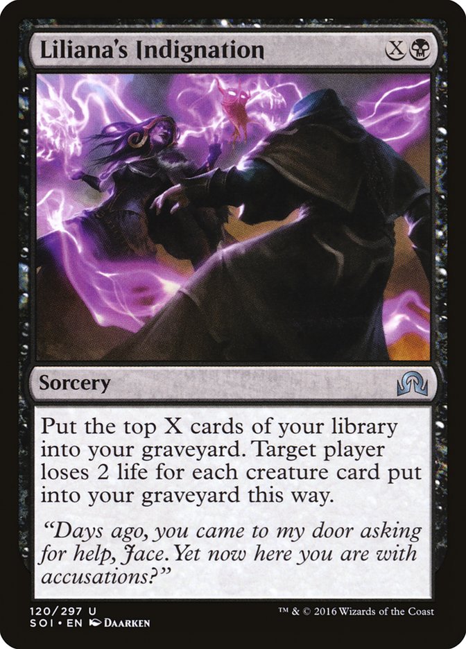Liliana's Indignation [Shadows over Innistrad] | Dragon's Lair Comics and Fantasy Houston TX