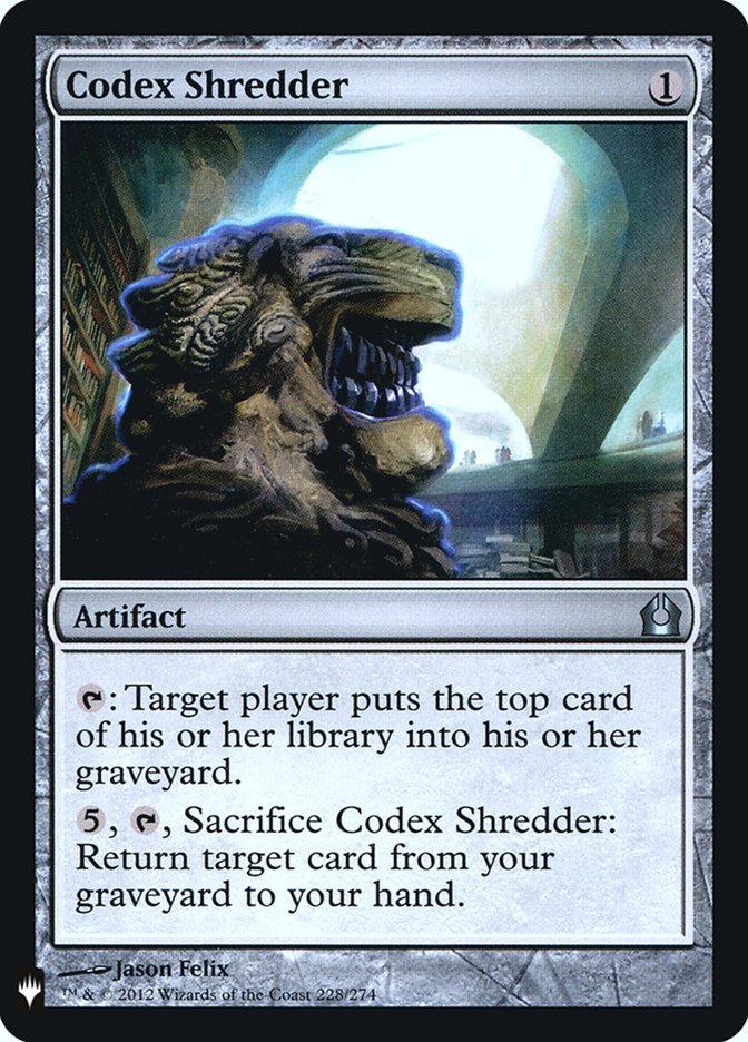Codex Shredder [Mystery Booster] | Dragon's Lair Comics and Fantasy Houston TX