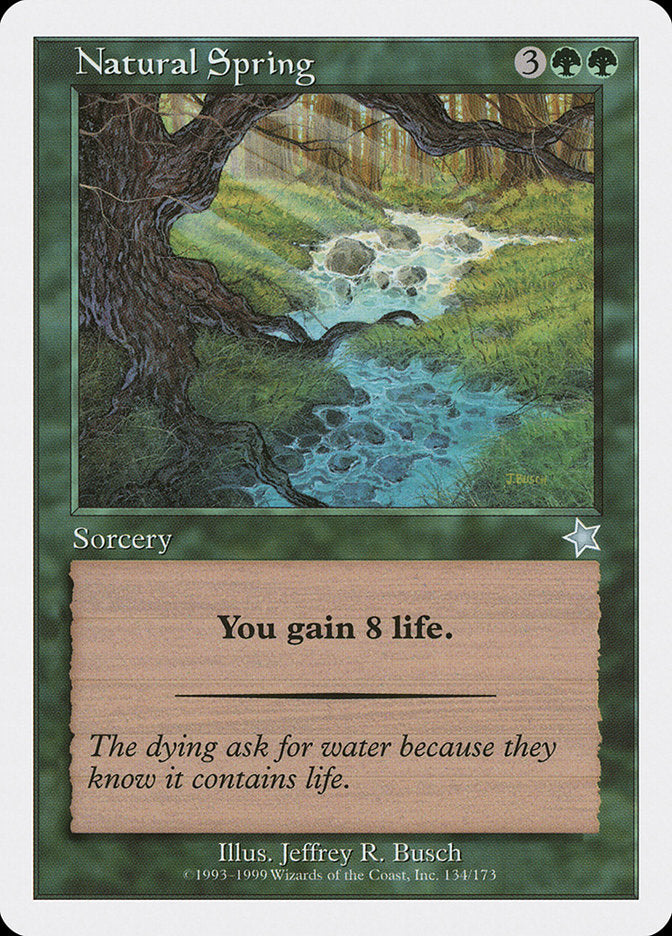 Natural Spring [Starter 1999] | Dragon's Lair Comics and Fantasy Houston TX