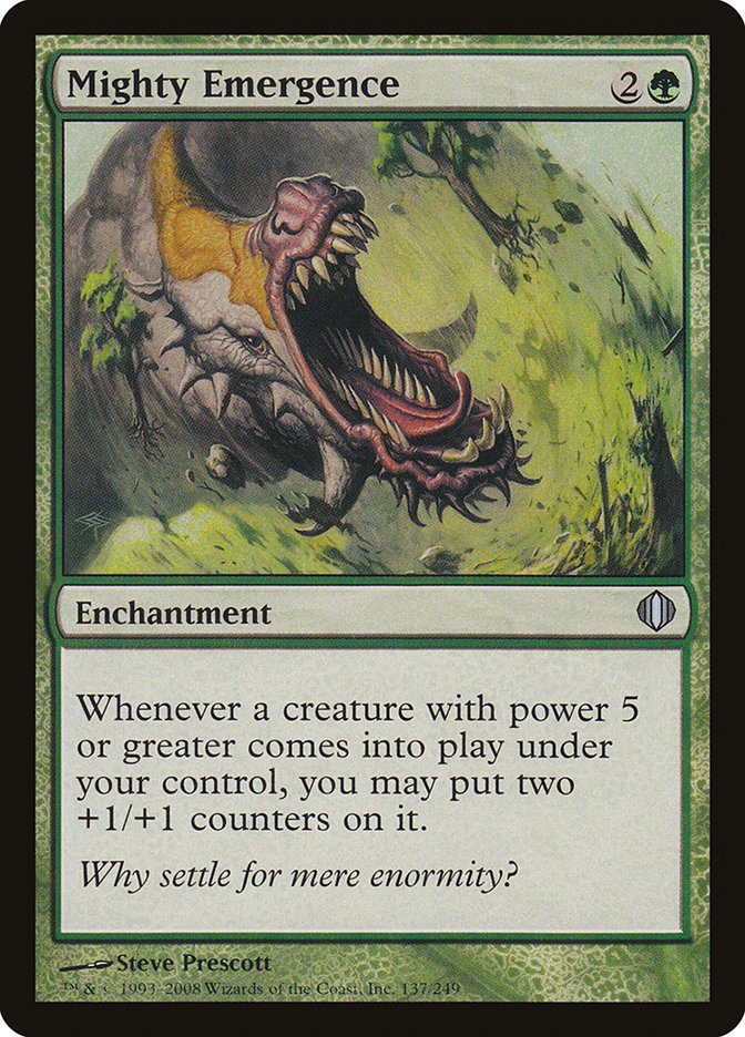 Mighty Emergence [Shards of Alara] | Dragon's Lair Comics and Fantasy Houston TX