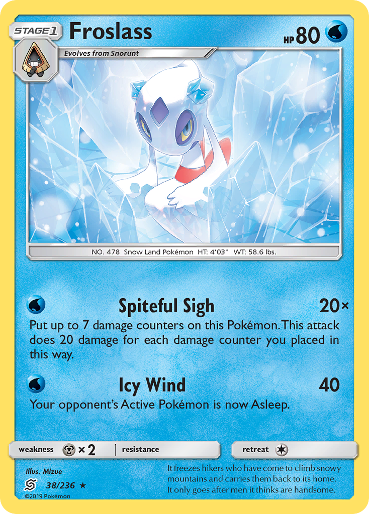 Froslass (38/236) [Sun & Moon: Unified Minds] | Dragon's Lair Comics and Fantasy Houston TX
