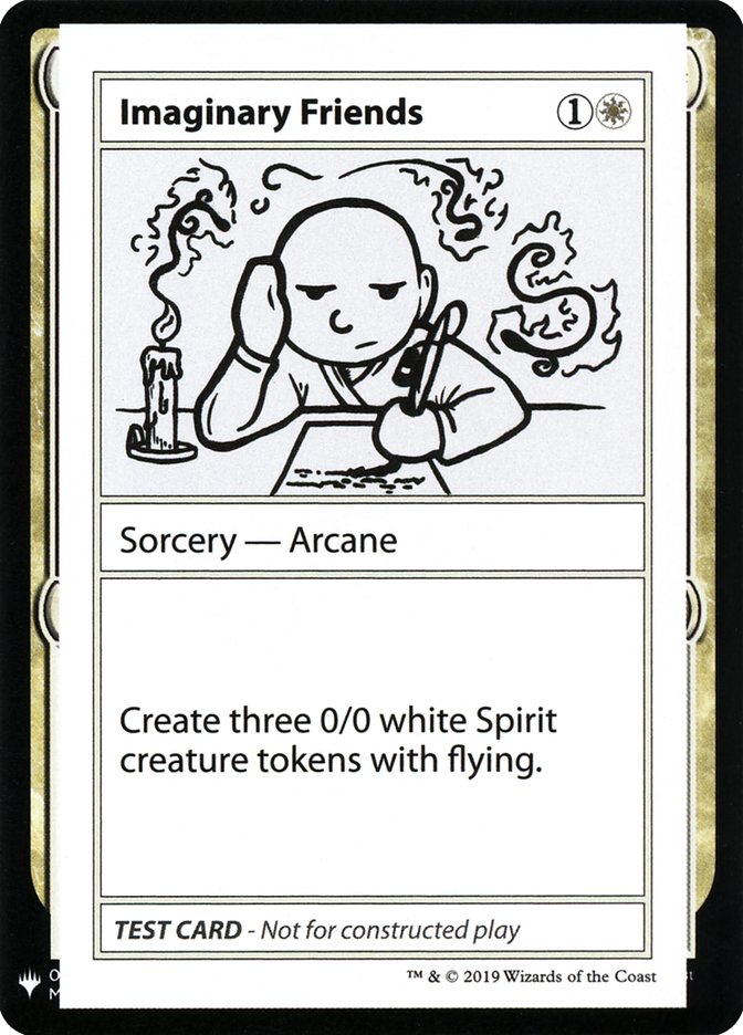 Imaginary Friends [Mystery Booster Playtest Cards] | Dragon's Lair Comics and Fantasy Houston TX