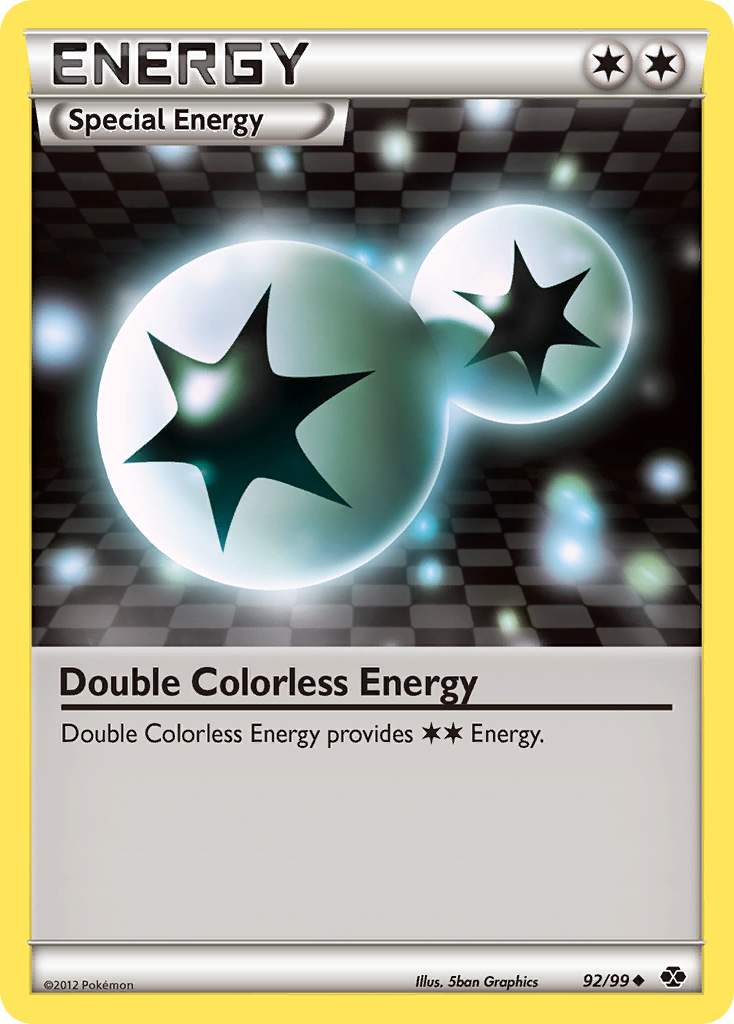 Double Colorless Energy (92/99) [Black & White: Next Destinies] | Dragon's Lair Comics and Fantasy Houston TX